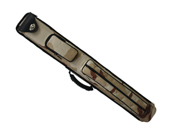Camouflage Pool Cue case on white background