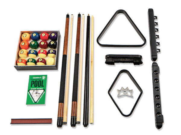 Pool table accessories kit