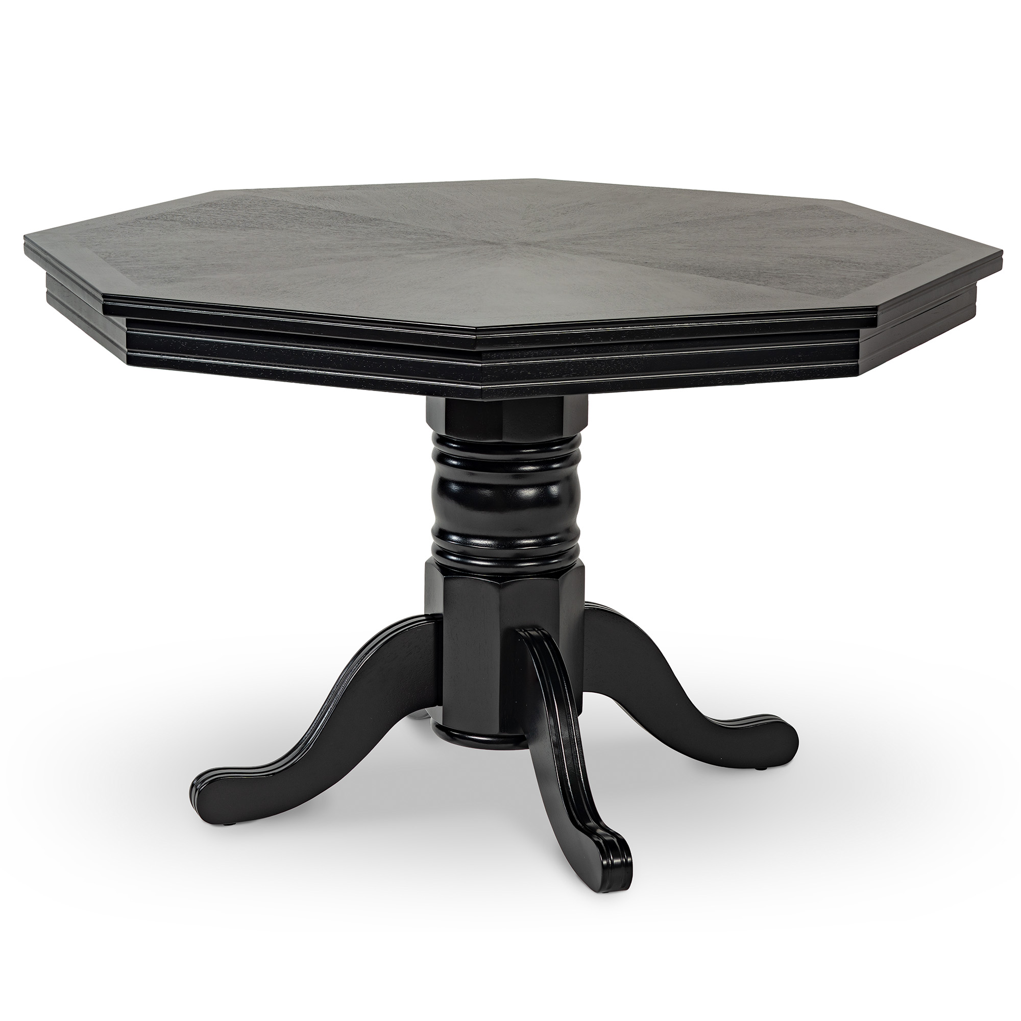 Black Octagonal Convertible Table | Games Tables | Billiards