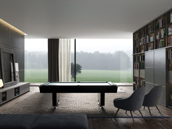 Luxurious Black Diamond Collection of Game Tables
